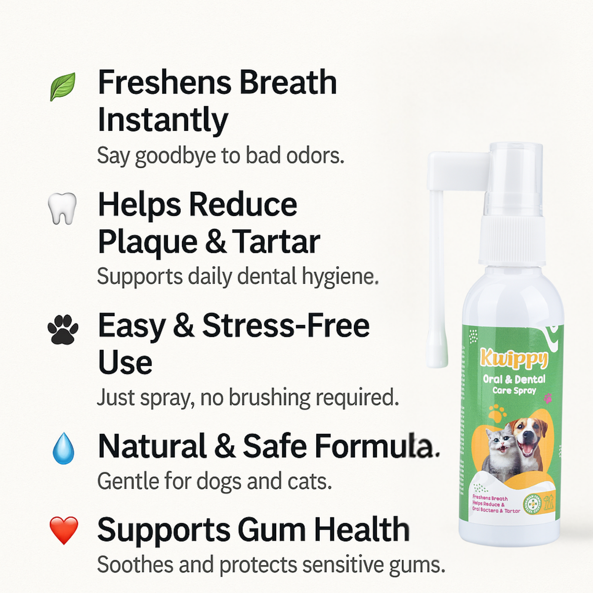 Dog Teeth Cleaning Toothpaste & Tooth Brushing Kit